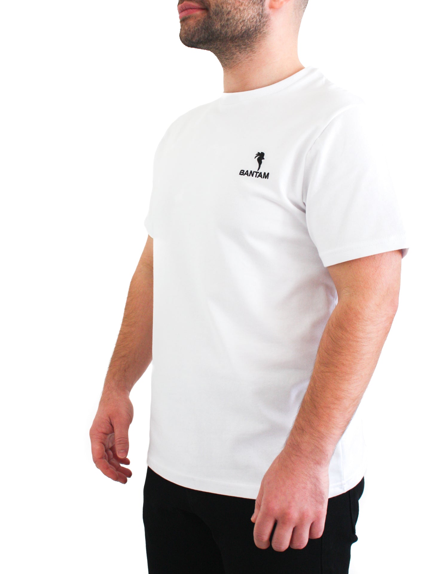 T-Shirt - White - Bantam Clothing