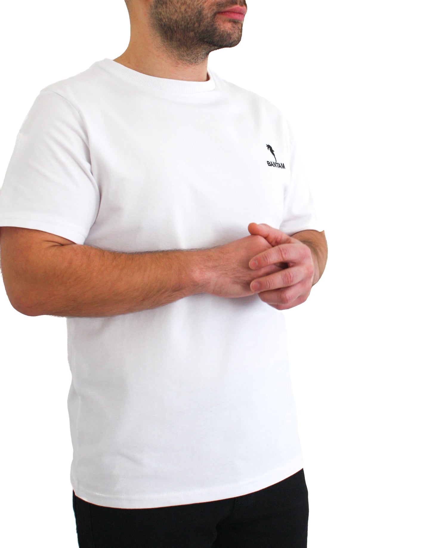 T-Shirt - White - Bantam Clothing
