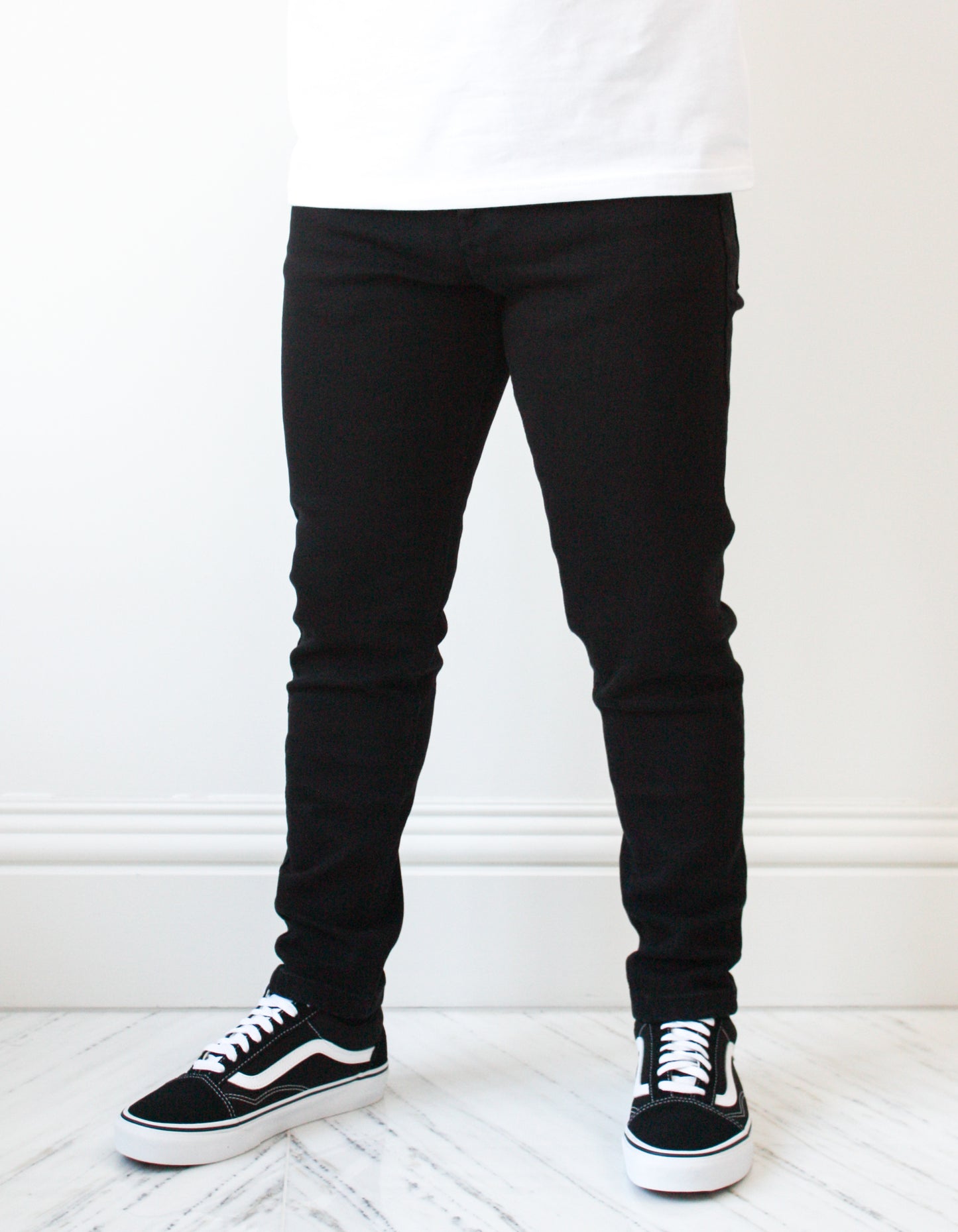Black Slim Fit Jeans - Bantam Clothing