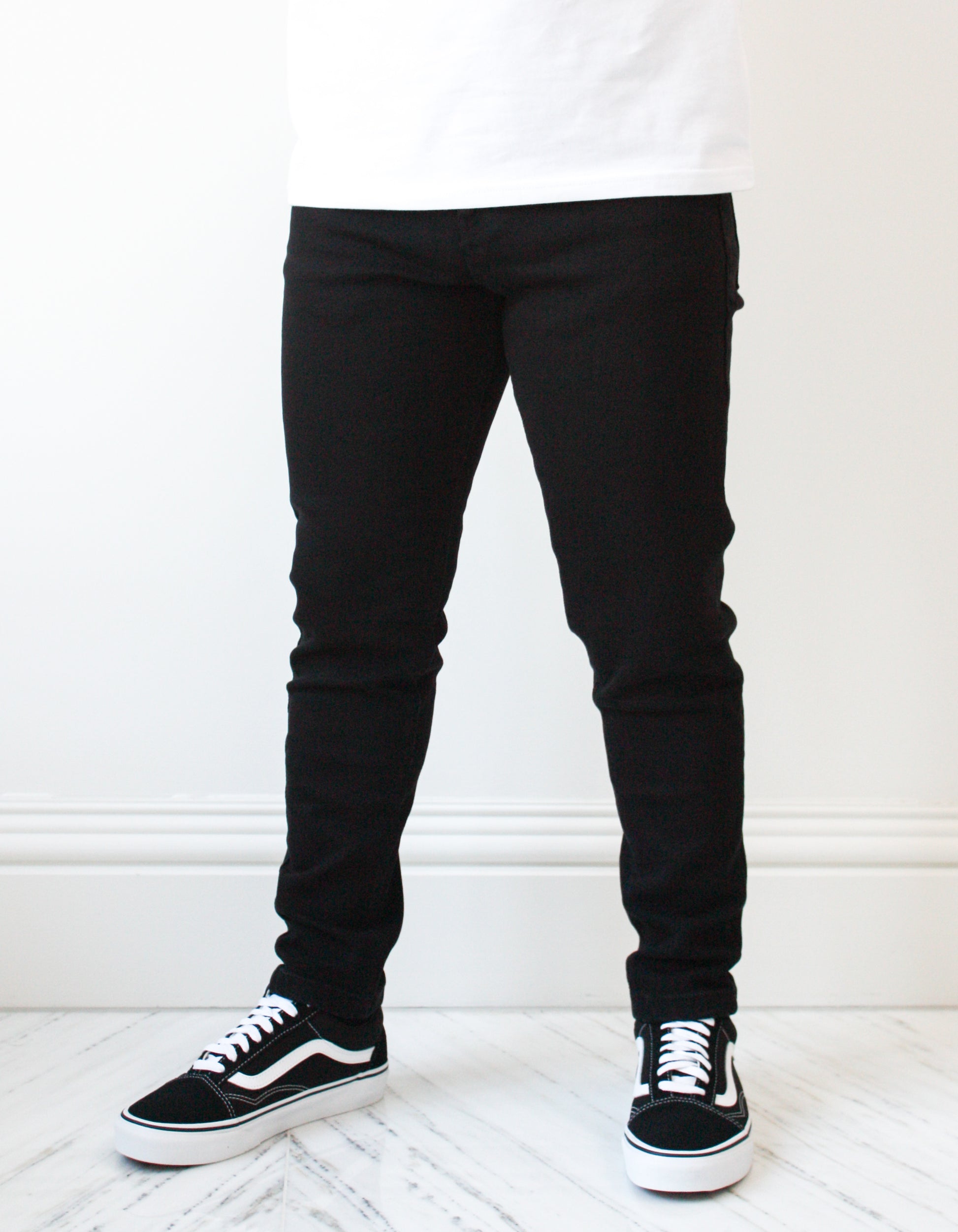 Black Slim Fit Jeans - Bantam Clothing