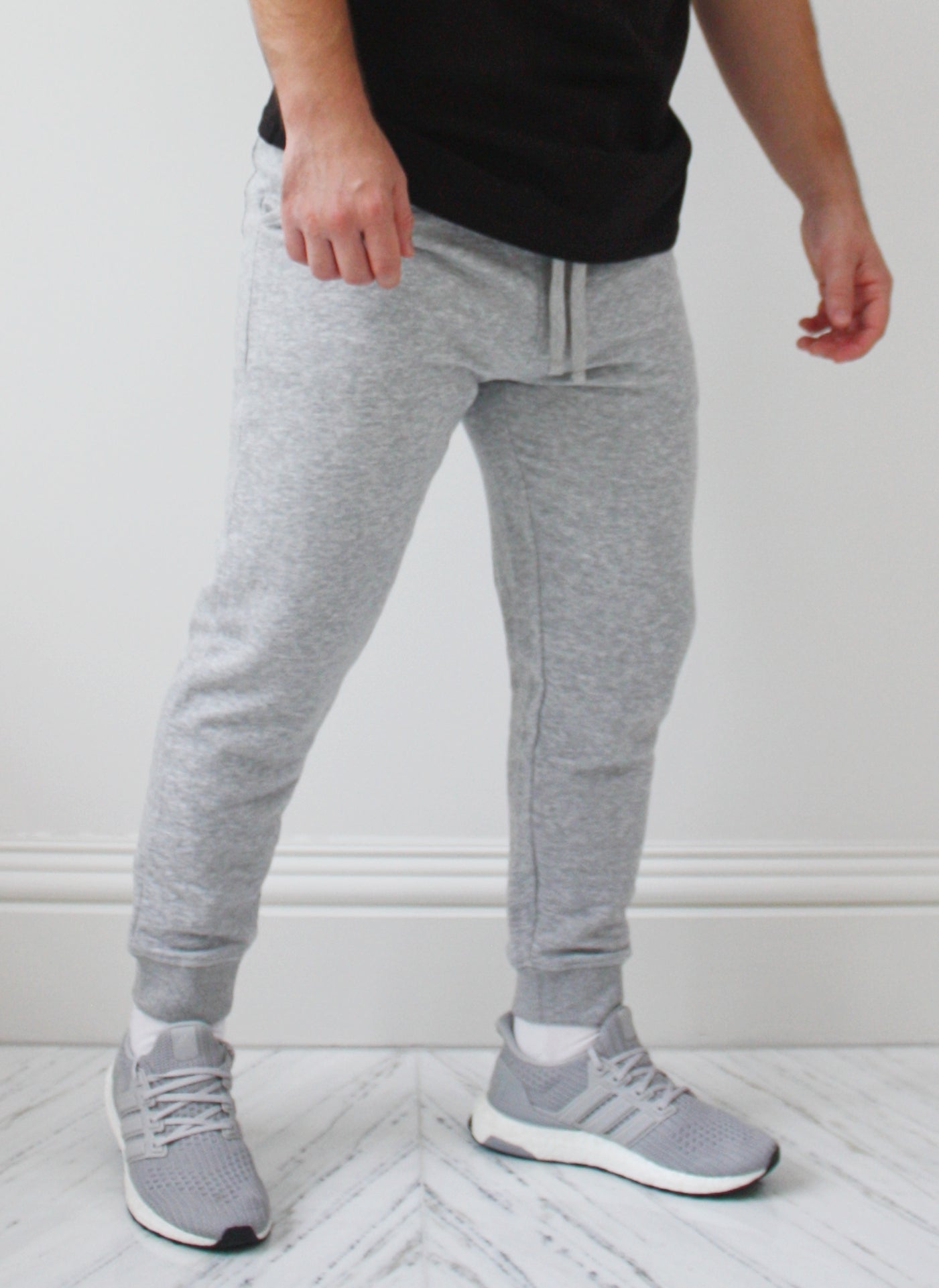 Joggers - Light Grey - Bantam Clothing