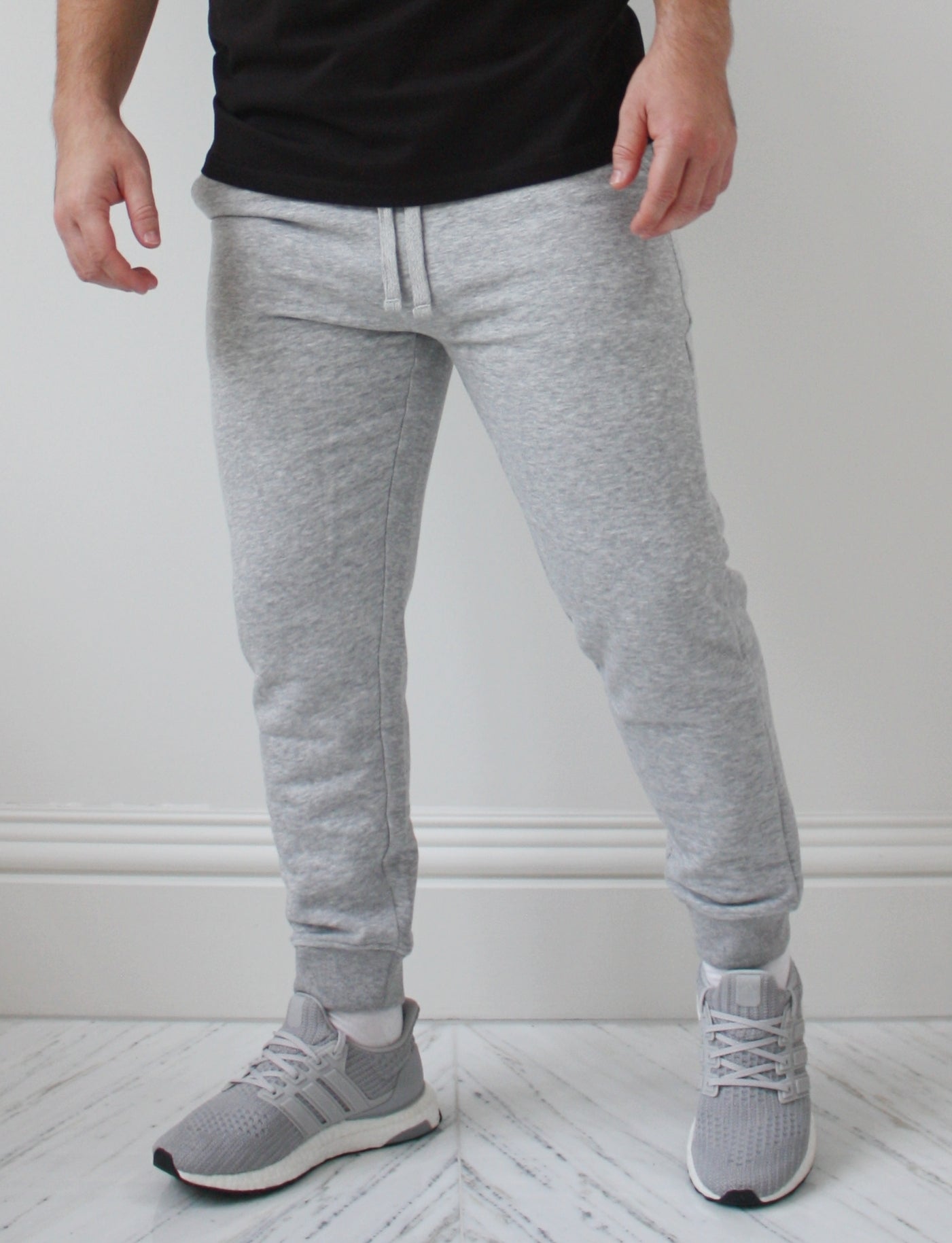 Joggers - Light Grey - Bantam Clothing