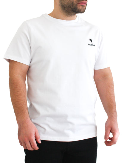 T-Shirt - White - Bantam Clothing